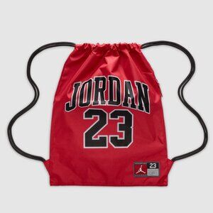 Nike Air Jordan 23 Gym Sack Bulls Jersey Backpack Red Black Bred